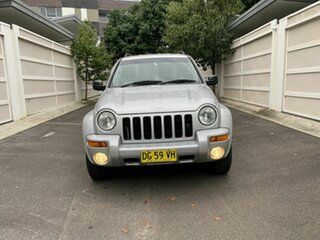 2002 Jeep Cherokee KJ MY2003 Limited Silver 4 Speed Automatic Wagon.