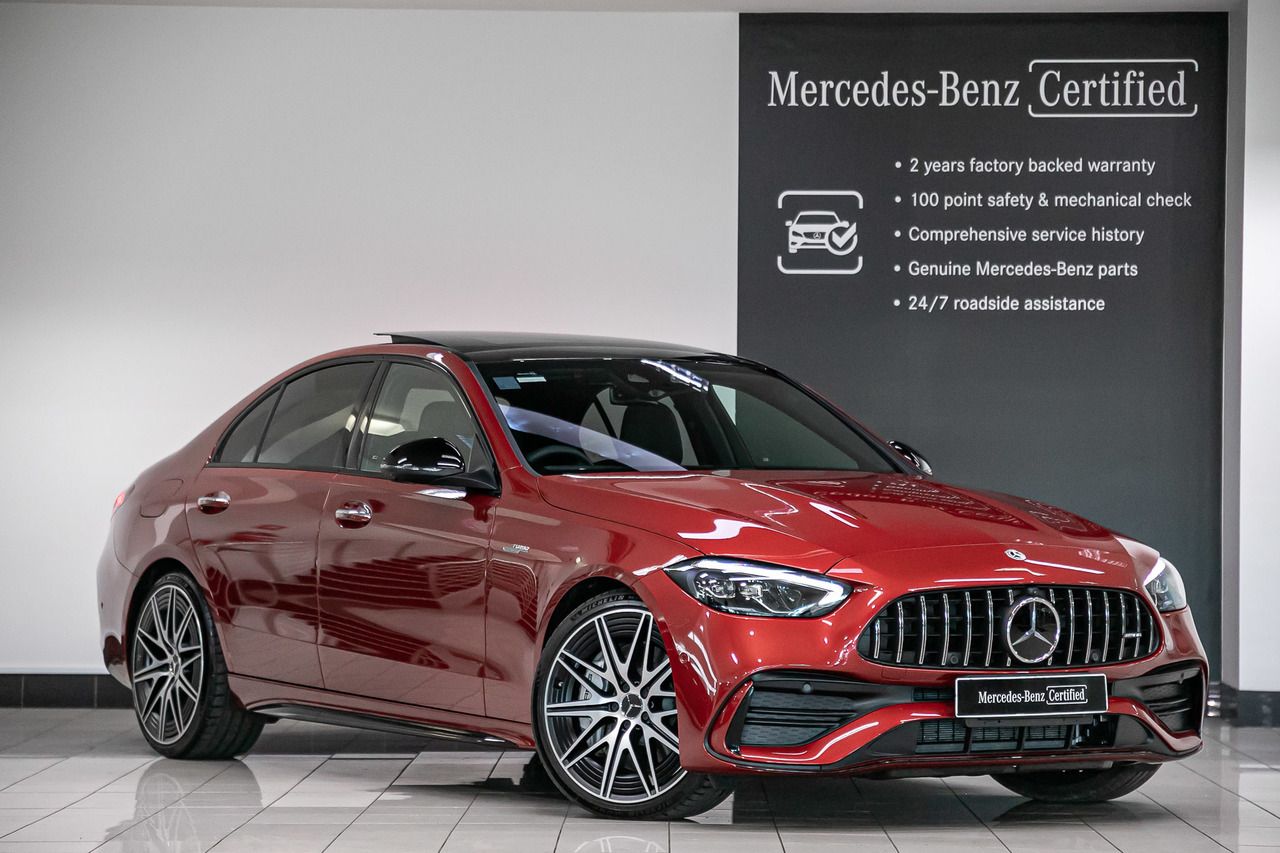 Mercedes Benz C Class 2022 Amg Red