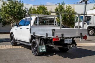 2018 Toyota Hilux GUN126R SR Dual Cab White 6 speed Automatic Cab Chassis