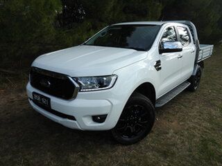 2021 Ford Ranger PX MkIII 2021.75MY XLT Hi-Rider White 10 Speed Sports Automatic Double Cab Pick Up.