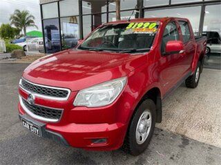 2014 Holden Colorado RG LX Red 6 Speed Sports Automatic Cab Chassis