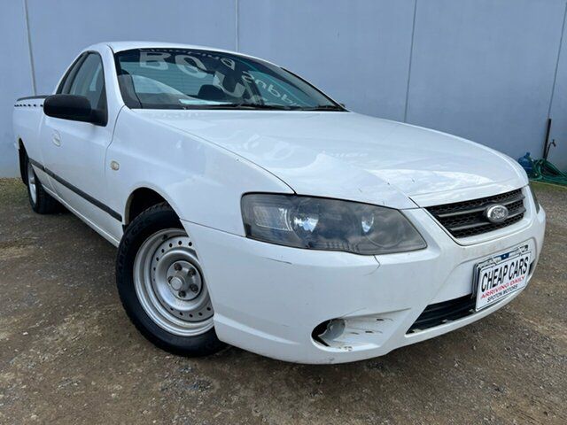 Used Ford Falcon BF MkII XL Hoppers Crossing, 2007 Ford Falcon BF MkII XL White 4 Speed Auto Seq Sportshift Cab Chassis