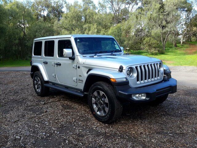 New Jeep Wrangler JL MY23 Unlimited Overland Salisbury Park, 2022 Jeep Wrangler JL MY23 Unlimited Overland Silver 8 Speed Automatic Hardtop
