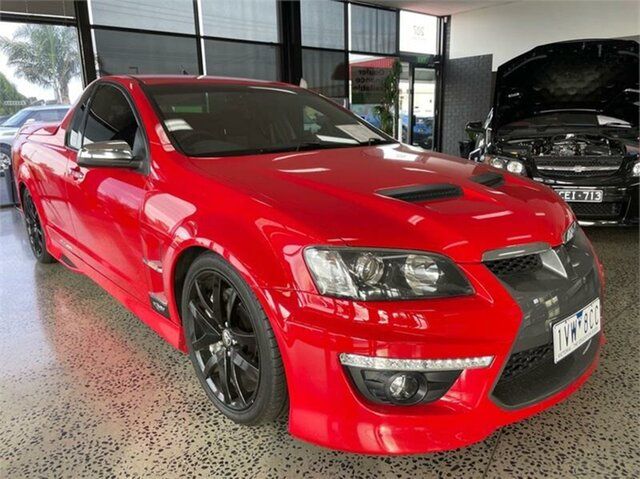 Used Holden Special Vehicles Maloo E Series 2 GXP Traralgon, 2010 Holden Special Vehicles Maloo E Series 2 GXP Red 6 Speed Manual Utility