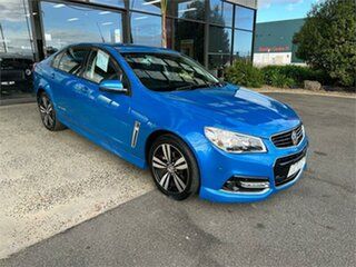 2015 Holden Commodore VF SV6 Blue 6 Speed Sports Automatic Sedan.
