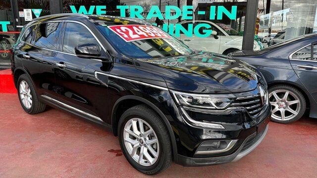 Used Renault Koleos HZG Intens X-tronic Maidstone, 2018 Renault Koleos HZG Intens X-tronic Black 1 Speed Constant Variable Wagon