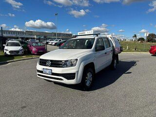 2017 Volkswagen Amarok 2H MY16 TDI420 Core Edition (4x4) White 8 Speed Automatic Dual Cab Chassis.