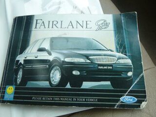 1998 Ford Fairlane NL Ghia Gold 4 Speed Automatic Sedan