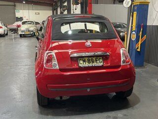 2013 Fiat 500 MY13 POP Red 5 Speed Automatic Convertible