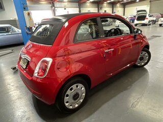 2013 Fiat 500 MY13 POP Red 5 Speed Automatic Convertible