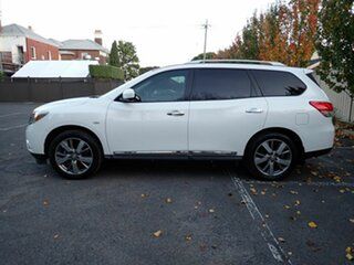 2013 Nissan Pathfinder R52 TI (4x2) White Continuous Variable Wagon