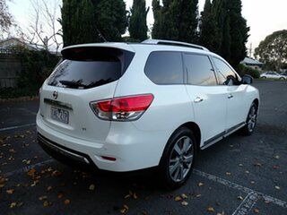 2013 Nissan Pathfinder R52 TI (4x2) White Continuous Variable Wagon
