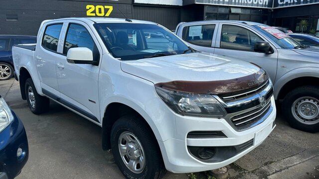 Used Holden Colorado RG MY19 LS Pickup Crew Cab 4x2 Maidstone, 2018 Holden Colorado RG MY19 LS Pickup Crew Cab 4x2 White 6 Speed Sports Automatic Utility