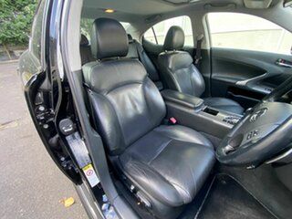 2007 Lexus IS GSE20R IS250 Prestige Black 6 Speed Sports Automatic Sedan