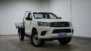 2023 Toyota Hilux GUN126R SR White 6 Speed Manual Cab Chassis.