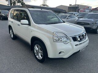 2013 Nissan X-Trail T31 Series V ST White 1 Speed Constant Variable Wagon.
