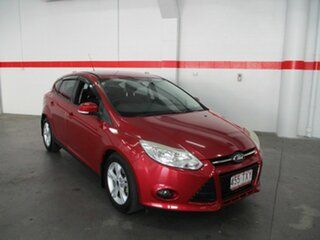 2014 Ford Focus LW MkII MY14 Trend PwrShift Red 6 Speed Sports Automatic Dual Clutch Hatchback.