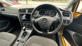 2017 Volkswagen Golf 7.5 MY17 110TSI DSG Comfortline Yellow 7 Speed Sports Automatic Dual Clutch
