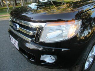 2013 Ford Ranger PX XLT Double Cab Black 6 Speed Manual Utility