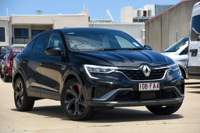 Demo Renault Arkana JL1 MY22 R.S. Line Coupe EDC Hervey Bay, 2022 Renault Arkana JL1 MY22 R.S. Line Coupe EDC Black 7 Speed Sports Automatic Dual Clutch