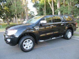 2013 Ford Ranger PX XLT Double Cab Black 6 Speed Manual Utility