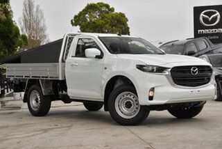2023 Mazda BT-50 TFR87J XS 4x2 Ice White 6 Speed Sports Automatic Cab Chassis.