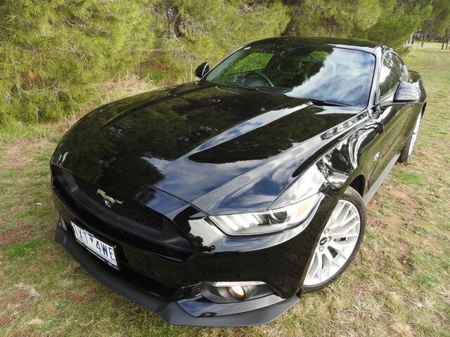 Used Ford Mustang FM 2017MY GT Fastback SelectShift Bendigo, 2017 Ford Mustang FM 2017MY GT Fastback SelectShift Black 6 Speed Sports Automatic Fastback
