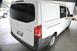 2017 Mercedes-Benz Vito 447 114BlueTEC Crew Cab MWB 7G-Tronic + White 7 Speed Sports Automatic Van