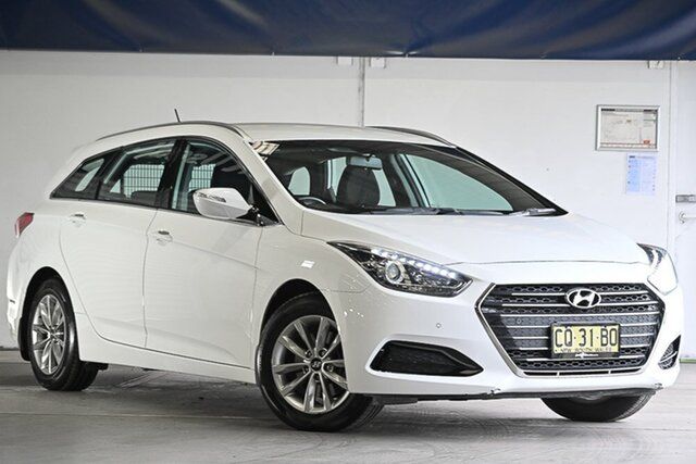 Used Hyundai i40 VF4 Series II Active Tourer D-CT Laverton North, 2018 Hyundai i40 VF4 Series II Active Tourer D-CT White 7 Speed Sports Automatic Dual Clutch Wagon