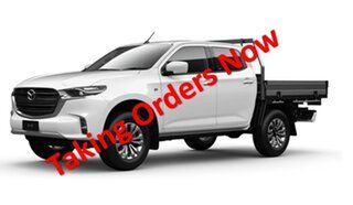 Mazda BT-50 XT Cab Chassis Ice White Dual Cab