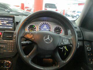 2008 Mercedes-Benz C-Class W204 C200 Kompressor Avantgarde Silver 5 Speed Sports Automatic Sedan