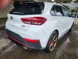 2022 Hyundai i30 PDe.V5 MY22 N D-CT Drive-N Limited Edition White 8 Speed.