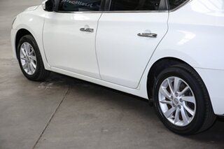 2013 Nissan Pulsar B17 ST White 1 Speed Constant Variable Sedan