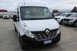 2018 Renault Master X62 Mid Roof MWB AMT White 6 Speed Sports Automatic Single Clutch Van