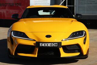 2021 Toyota Supra J29 GR GTS Silverstone Yellow 8 Speed Sports Automatic Coupe