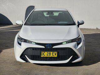 2021 Toyota Corolla ZWE211R Ascent Sport Hybrid White 10 Speed Constant Variable Hatchback.