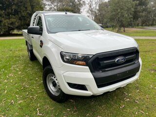 2018 Ford Ranger PX MkII 2018.00MY XL Hi-Rider White 6 Speed Sports Automatic Cab Chassis.