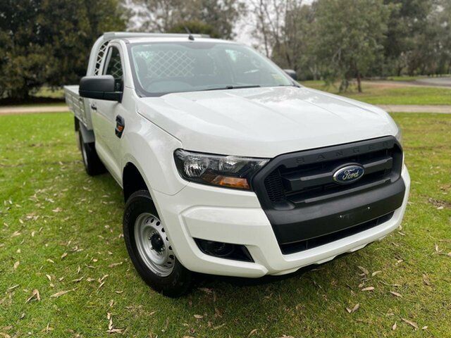 Used Ford Ranger PX MkII 2018.00MY XL Hi-Rider Wodonga, 2018 Ford Ranger PX MkII 2018.00MY XL Hi-Rider White 6 Speed Sports Automatic Cab Chassis