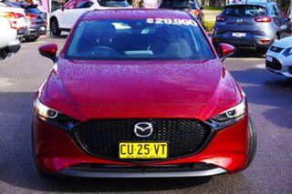 2019 Mazda 3 BP2H7A G20 SKYACTIV-Drive Evolve Red 6 Speed Sports Automatic Hatchback.