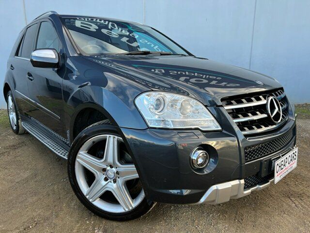 Used Mercedes-Benz ML350 W164 09 Upgrade 4x4 Hoppers Crossing, 2009 Mercedes-Benz ML350 W164 09 Upgrade 4x4 Green 7 Speed Automatic G-Tronic Wagon