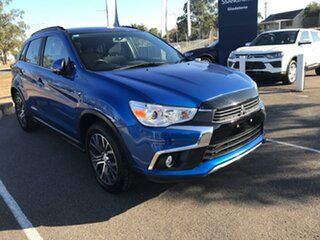 2017 Mitsubishi ASX XC MY18 LS 2WD Blue 1 Speed Constant Variable Wagon.