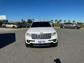 2013 Jeep Grand Cherokee WK MY13 Limited (4x4) White 5 Speed Automatic Wagon.