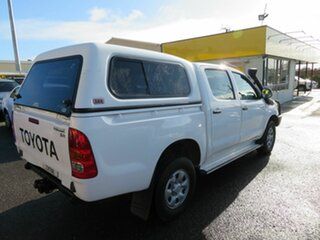 2011 Toyota Hilux KUN26R SR White 5 Speed Manual Dual Cab