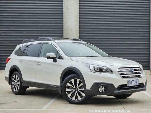 Used Subaru Outback B6A MY17 2.0D CVT AWD Premium Thomastown, 2017 Subaru Outback B6A MY17 2.0D CVT AWD Premium White 7 Speed Constant Variable Wagon