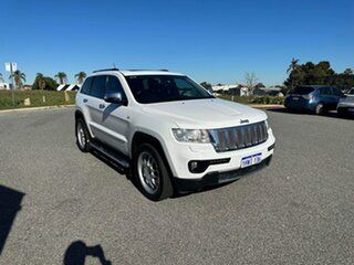 2013 Jeep Grand Cherokee WK MY13 Limited (4x4) White 5 Speed Automatic Wagon.