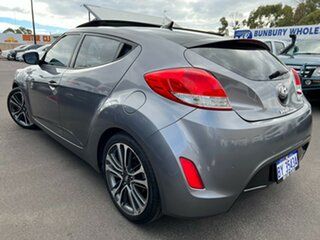 2015 Hyundai Veloster FS4 Series II + Coupe D-CT Grey 6 Speed Sports Automatic Dual Clutch Hatchback