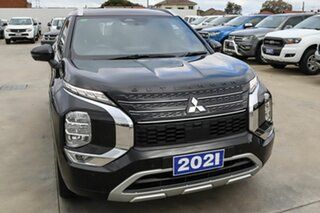 2021 Mitsubishi Outlander ZM MY22 Exceed Tourer AWD Black 8 Speed Constant Variable Wagon