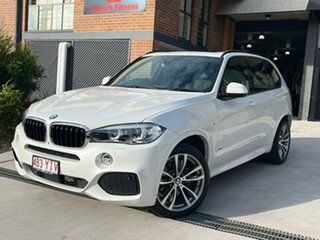 2018 BMW X5 F15 xDrive30d White 8 Speed Sports Automatic Wagon.