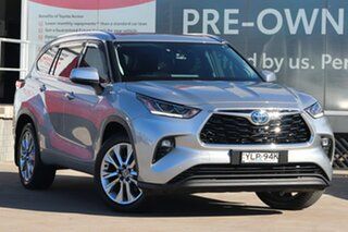 2021 Toyota Kluger Axuh78R Grande eFour Silver Storm 6 Speed Constant Variable Wagon Hybrid.