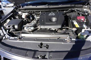 2017 Mitsubishi Triton MQ MY17 GLS Double Cab Silver 5 Speed Sports Automatic Utility